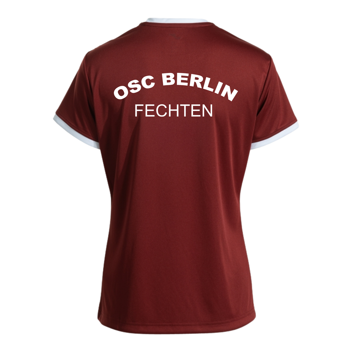 JOMA Combi Premium Kurzarmshirt Woman weinrot des OSC Berlin Fechten