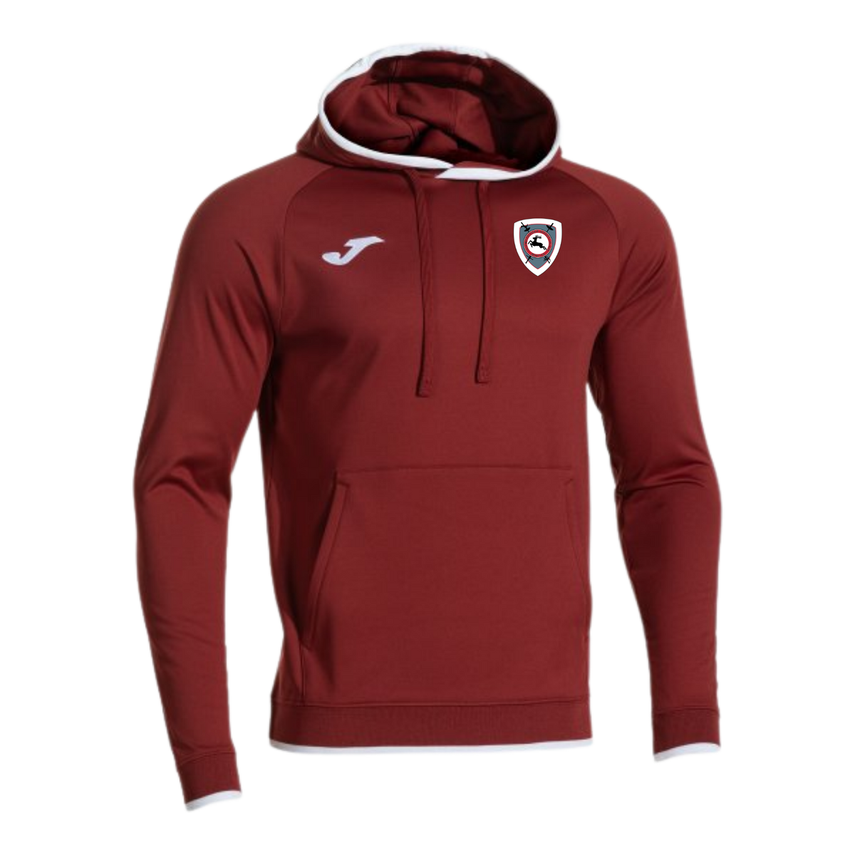 JOMA Combi Premium Hoodie weinrot des OSC Berlin Fechten