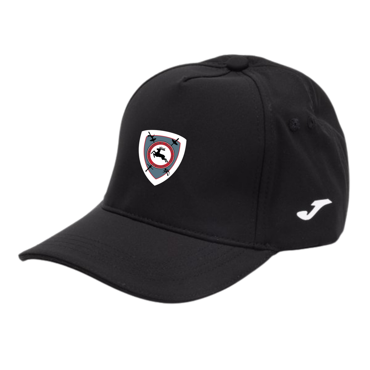 JOMA Basecap Gorra Classic Negro Schwarz des OSC Berlin Fechten