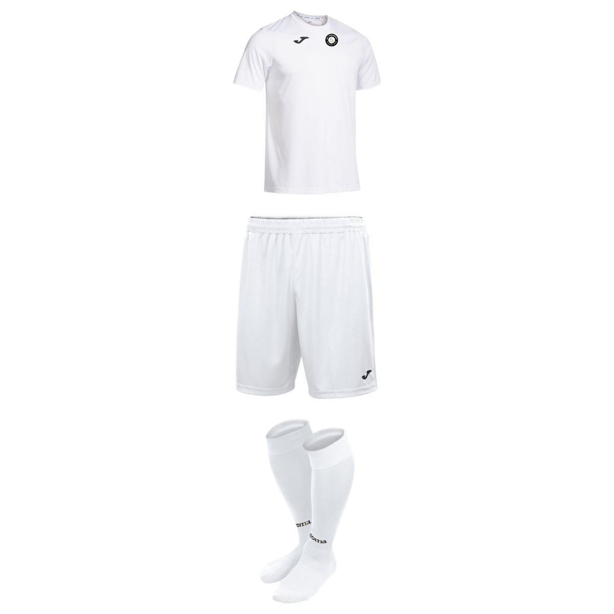 JOMA Trainingsset weiß des BSC Preußen 07