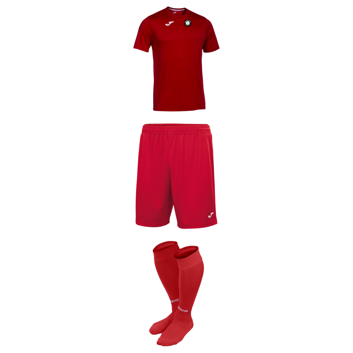 JOMA Trainingsset rot des BSC Preußen 07