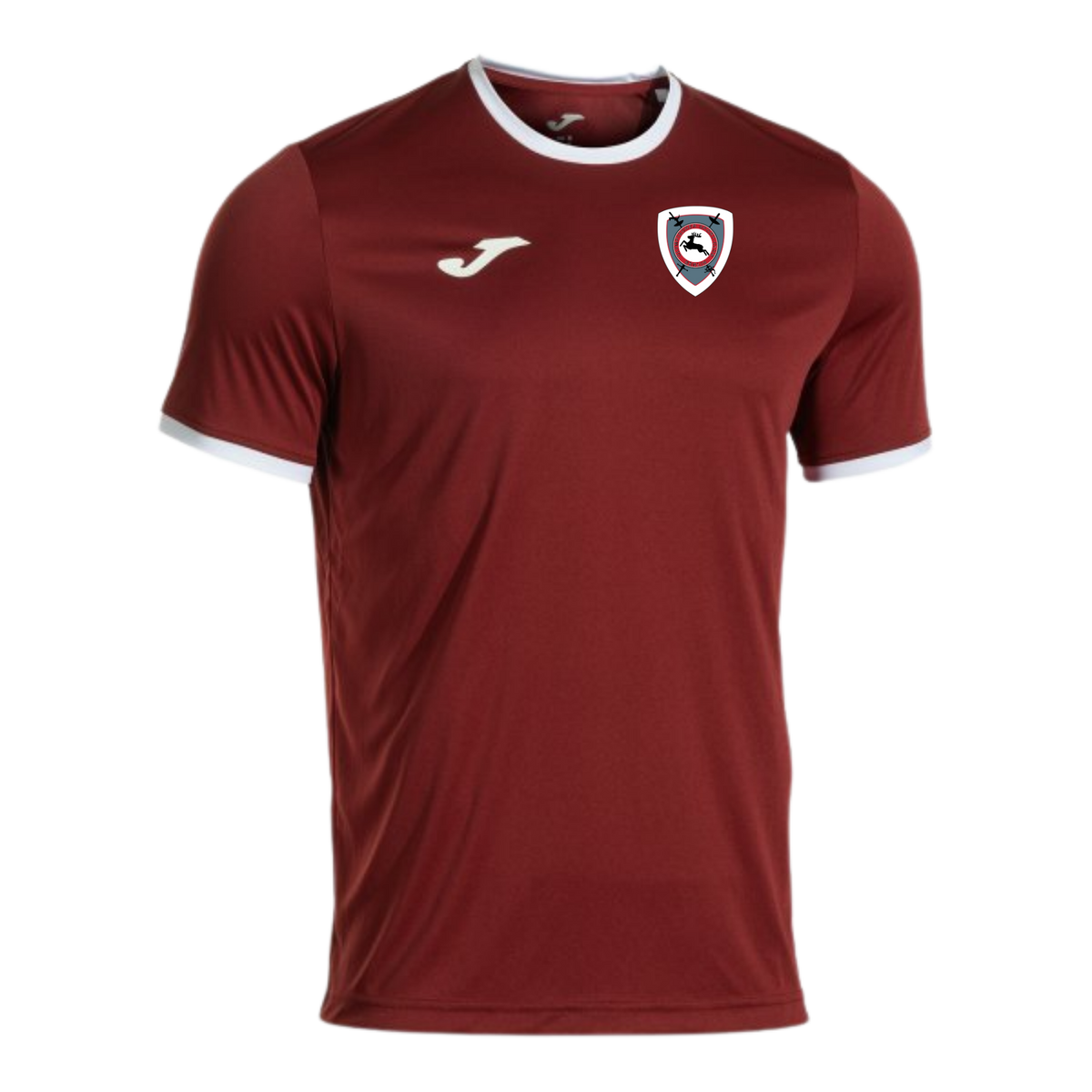 JOMA Combi Premium Kurzarmshirt weinrot des OSC Berlin Fechten